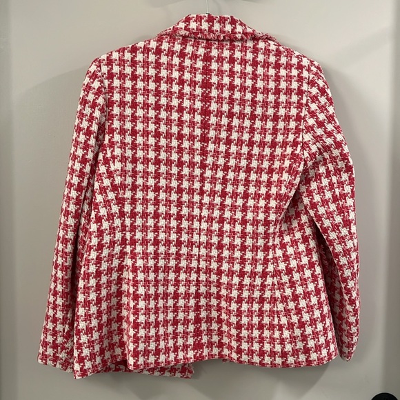 Anne Klein Pink Fringe Jacket - Picture 8 of 9